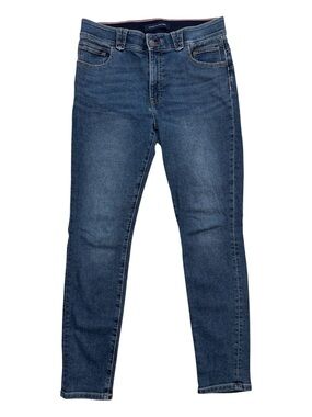 ⭐️ Tommy Hilfiger Women's Skinny Stretch Jeans in Dark Blue WITH FLAW- size 10